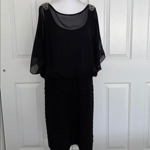 XSCAPE Cold Shoulder Cocktail Dress! Worn Once!